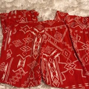 Billabong Aztec palazzo pants